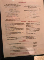 Tack's Inn menu