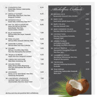 Motion Café menu