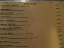 Boardwalk Cafe menu