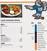 Berd's Grill menu