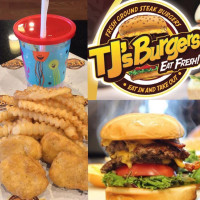 Tj's Burgers food