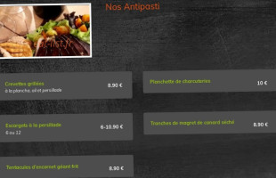 Au Bon Moment menu