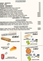 Snack - Sandwicherie La Tour L'instant Gourmand menu