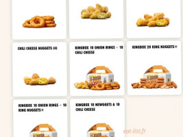 Burger King food