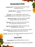 Riverside Inn Neshanic menu