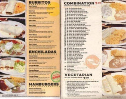 El Tapatio menu