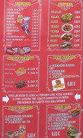 Antalya menu