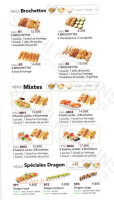 Sushi Hanaki menu