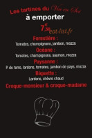 Le Vin En Soi menu