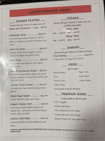 Gidget's Place menu