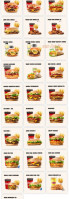 Burger King menu