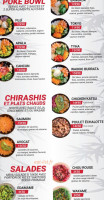 Poke Sushi Bowl menu