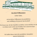 Gasthof Spreekenhoff Cibo