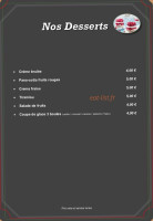 Pizza Presto menu