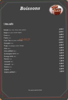 Pizza Presto menu