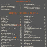 Les Hedonistes Carte