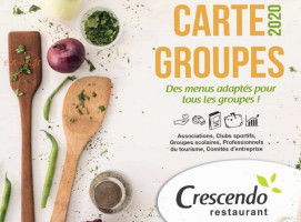 Crescendo menu