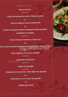 Le Riche menu