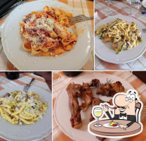 Trattoria I Frungigl food