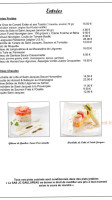 Gaulupeau menu