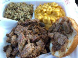 Bowlegged Bbq food