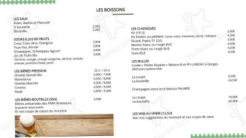 La Brasserie De Papa menu