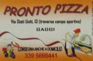 Pronto Pizza food