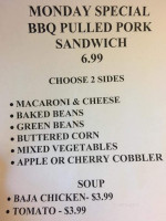 Seegers Meats Deli menu