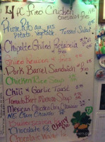 The Shamrock And Grill menu