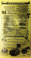 La Roca menu