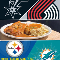 Bucket Brigade Sports Bar Restaurant food