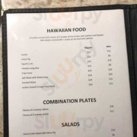 O'ahu Grill menu