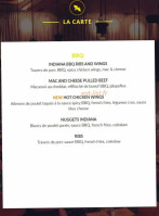 Indiana Richelieu Drouot menu