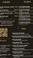 Le Tchin menu