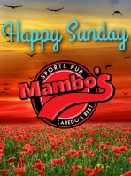 Mambo's Sport Pub food