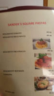 Sander's Square food