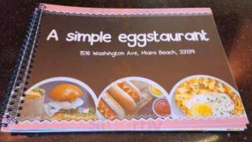 A Simple Eggstaurant food