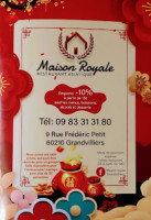 Maison Royal food