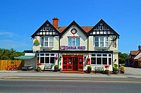 China Red At The Coach And Horses outside