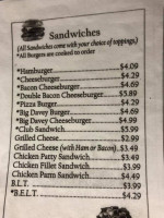 Rita's Bakery Pizza menu