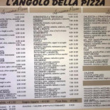 L'angolo Della Pizza Di Minicozzi Michele menu