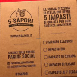 5 Sapori Carta