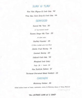 Kyma Seafood Grill menu