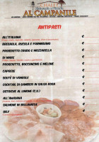 Al Campanile menu