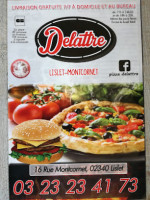 Pizza Delattre food