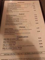 Gale Street Inn-diamond Lake menu