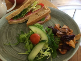 Lacock Abbey Courtyard Tea Room food