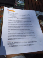 Gulliver's World Cafe menu