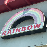 Rainbow Donuts food