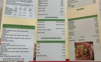 Falmouth Bella Roma Pizza menu